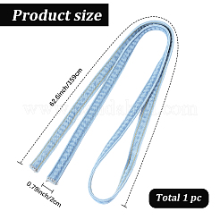1 Stück Denim-Kettengürtel&nbsp;AJEW-GF0012-41B