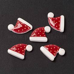 Weihnachtliche Cabochons aus undurchsichtigem Harz&nbsp;LS-CRES-P022-08
