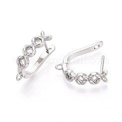 Accessoires de boucle d'oreilles en laiton&nbsp;KK-N267-26P