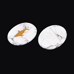 Natur Howlite Cabochons&nbsp;G-T143-28N
