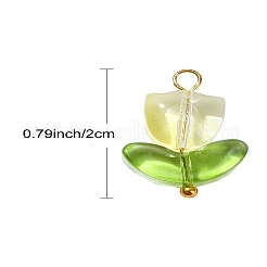 Pendentifs vernissées manuelles&nbsp;PALLOY-YW028-01