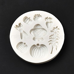 DIY Herbst Ornament Lebensmittelqualität Silikonformen&nbsp;DIY-G054-B02