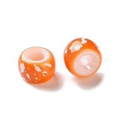Perles européennes en plastique ABS peintes au pistolet&nbsp;KY-G033-01A-09