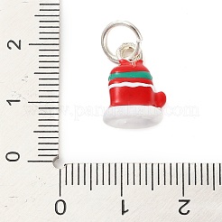 Weihnachtsmotive Legierung Emaille Anhänger&nbsp;LS-FIND-I063-01J