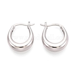 Créoles en 925 argent sterling&nbsp;STER-N016-130P