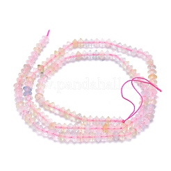 Fili di perline morganite naturale&nbsp;G-M353-A32-3.5mm-4mm