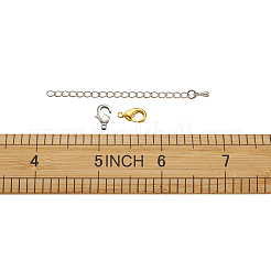 Rallonge de chaîne en laiton&nbsp;KK-CD0001-01