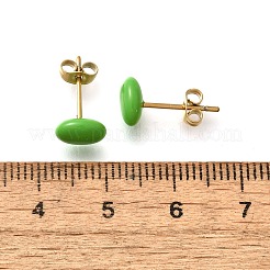 Boucles d'oreilles à tige en acier inoxydable 304&nbsp;EJEW-C133-05D-G
