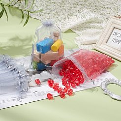 Organza-Geschenktüten mit Kordelzug&nbsp;OP-R016-17x23cm-05