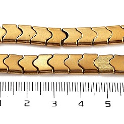 Chapelets de perles hématite synthétique sans magnétique&nbsp;G-P545-I01-01F