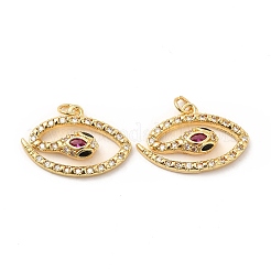 Colgante micropavé cubic zirconia de latón&nbsp;KK-H441-52G