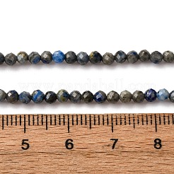 Chapelets de perles en lapis-lazuli naturel&nbsp;G-L629-B01-3mm-02