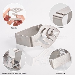 Pinces à nappe en acier inoxydable&nbsp;TOOL-WH0119-09
