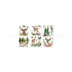 3 foglio 3 stili adesivi decorativi impermeabili in pvc&nbsp;DIY-WH0404-142