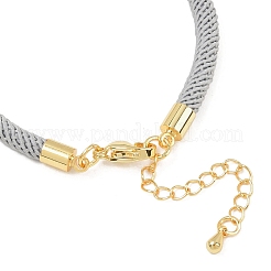 Creazione di braccialetti in cordino di nylon tondo da 4.5 mm&nbsp;LS-BJEW-I245-01G-27