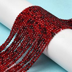 Chapelets de perles en verre transparente  &nbsp;X-GLAA-H027-01C