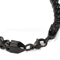 Bracelets en acier inoxydable 304 pour hommes&nbsp;BJEW-B093-04EB
