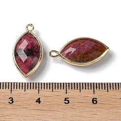 Colgantes naturales rhodonite&nbsp;G-B009-01G-F