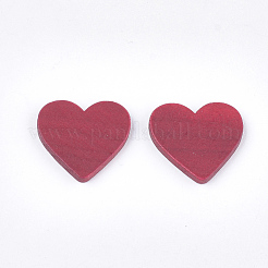 Bemalte Holz Cabochons&nbsp;WOOD-T021-04B