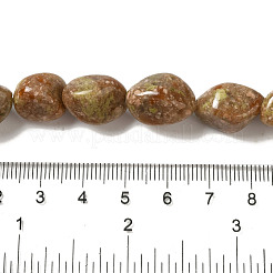 Natur Unakit Perlen Stränge&nbsp;G-B078-D25-04
