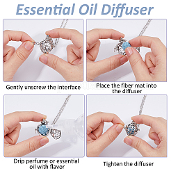 Kits de fabrication de colliers diffuseurs DIY&nbsp;DIY-FH0007-95