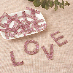 Glitzernde Strass-Aufnäher zum Aufbügeln&nbsp;DIY-CD0001-10B