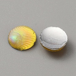 Cabuchones de resina opacos&nbsp;CRES-WH0010-044I