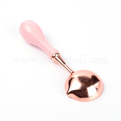 Bâtons de cire en laiton fonte cuillère&nbsp;AJEW-WH0182-24A