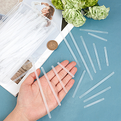 Ahademaker 320 Stk. 4 Stäbchen Korsettstreifen aus Nylon&nbsp;DIY-GA0003-97