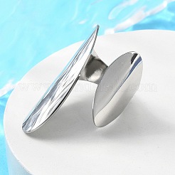 Anello polsino aperto in acciaio inossidabile 304 anti-ossidazione&nbsp;X-RJEW-Q775-01P