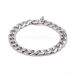 Bracelets à chaînes gourmettes en acier inoxydable 304 résistant au ternissement&nbsp;BJEW-JB06273