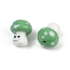 Perles vernissées manuelles&nbsp;LAMP-B028-06F