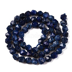 Gefärbt natürliche Lapislazuli Perlen Stränge&nbsp;G-T138-218
