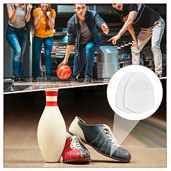 12 Paar rutschfeste Schuhpolster aus Polyester&nbsp;AJEW-OC0016-09