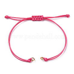 Bracelets coréens tressés en corde de polyester ciré&nbsp;MAK-T010-05G