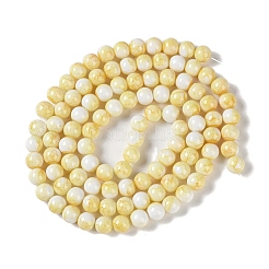 Brins de perles de verre de peinture de cuisson&nbsp;GLAA-H031-01B-03