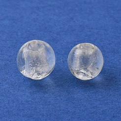 Manuell Silber Folie-Glas Perlen&nbsp;SLR12MM09Y
