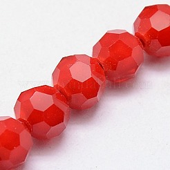 Hebras de cuentas redondas de vidrio ecológico&nbsp;EGLA-J042-4mm-M04