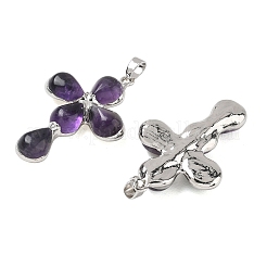 Pendentifs en améthyste naturelle&nbsp;GG-CBA9F30-02P-13