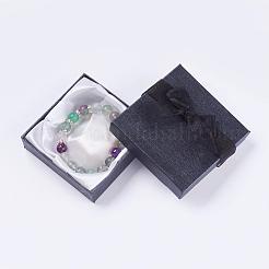 Bracelets naturels stretch fluorite&nbsp;BJEW-JB03210-02