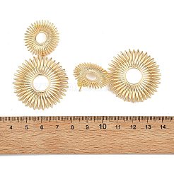 Pendientes colgantes de latón para mujer&nbsp;EJEW-JE07435