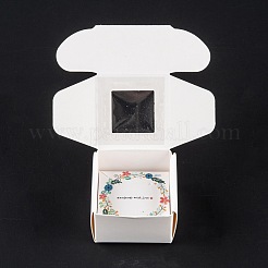 Confezione regalo di carta kraft creativa pieghevole rettangolare&nbsp;CON-B002-04C-01