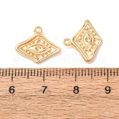 Pendente basi di strass in ottone&nbsp;KK-CBAE15E-01G