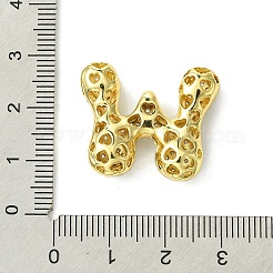 Pendentifs en laiton de placage de rack avec zircone cubique&nbsp;KK-S378-02G-W
