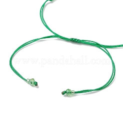 Pulseras de cuentas trenzadas con cordón de nailon ajustable&nbsp;BJEW-MZ00168-01