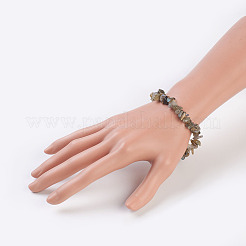Braccialetti di stirata labradorite naturale&nbsp;BJEW-JB03681-07