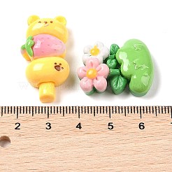 Cabochon decoden in resina opaca tema primaverile&nbsp;RESI-S396-07