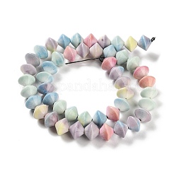 Natürliche Regenbogen-Alashan-Achatperlenstränge&nbsp;G-NH0022-I01-01