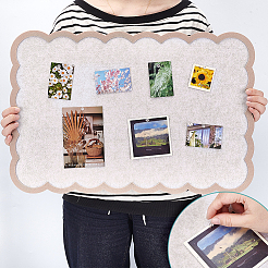 Autocollants muraux rectangulaires en feutre pour tableau d'affichage&nbsp;AJEW-WH0796-40D