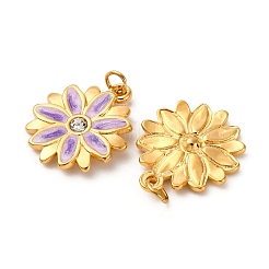 304 Edelstahl-Emaille-Anhänger&nbsp;STAS-U061-40G-01